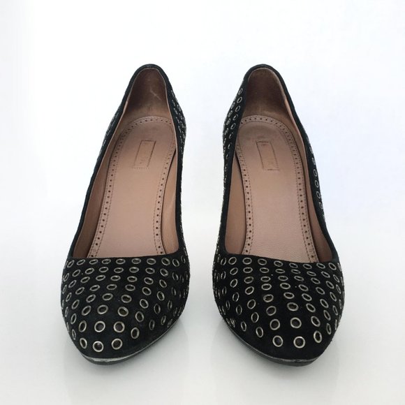 Alaïa Paris black suede studded pumps - size 38 - Picture 2 of 5